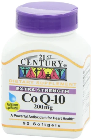 21st Century CoQ10 200mg Dietary Supplement