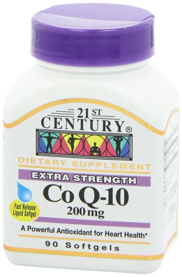 21st Century CoQ10 200mg Dietary Supplement