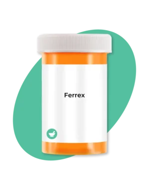 Ferrex 150 Forte Plus Iron & Vitamin Capsules – 90 Count