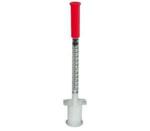 CarePoint Veterinary U-40 Insulin Syringes 29G 3/10cc with 1/2" Needle & Half Unit Markings – Pack of 10