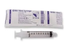 BD Luer-Lok Tip Syringe Without Needle, 10cc – Box of 240 (Model 309605)