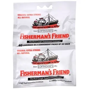 Fisherman’s Friend Original Extra Strong Lozenges – 40 Count