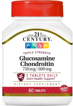 21st Century Triple Strength Glucosamine & Chondroitin – 60 Tablets