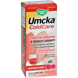 Nature’s Way Umcka ColdCare Cherry Flavored Syrup – 4 fl oz