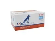 CarePoint Veterinary U-100 Insulin Syringes 31G 1/2cc with 5/16" Needle – Pack of 100