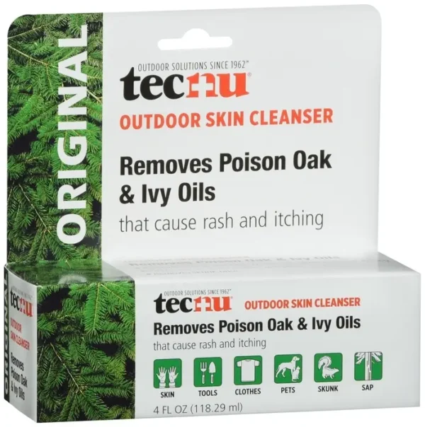 Tecnu Original Outdoor Skin Cleanser for Poison Oak & Ivy – 4oz